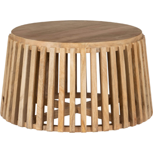 Samba Round Coffee Table in Mango Wood