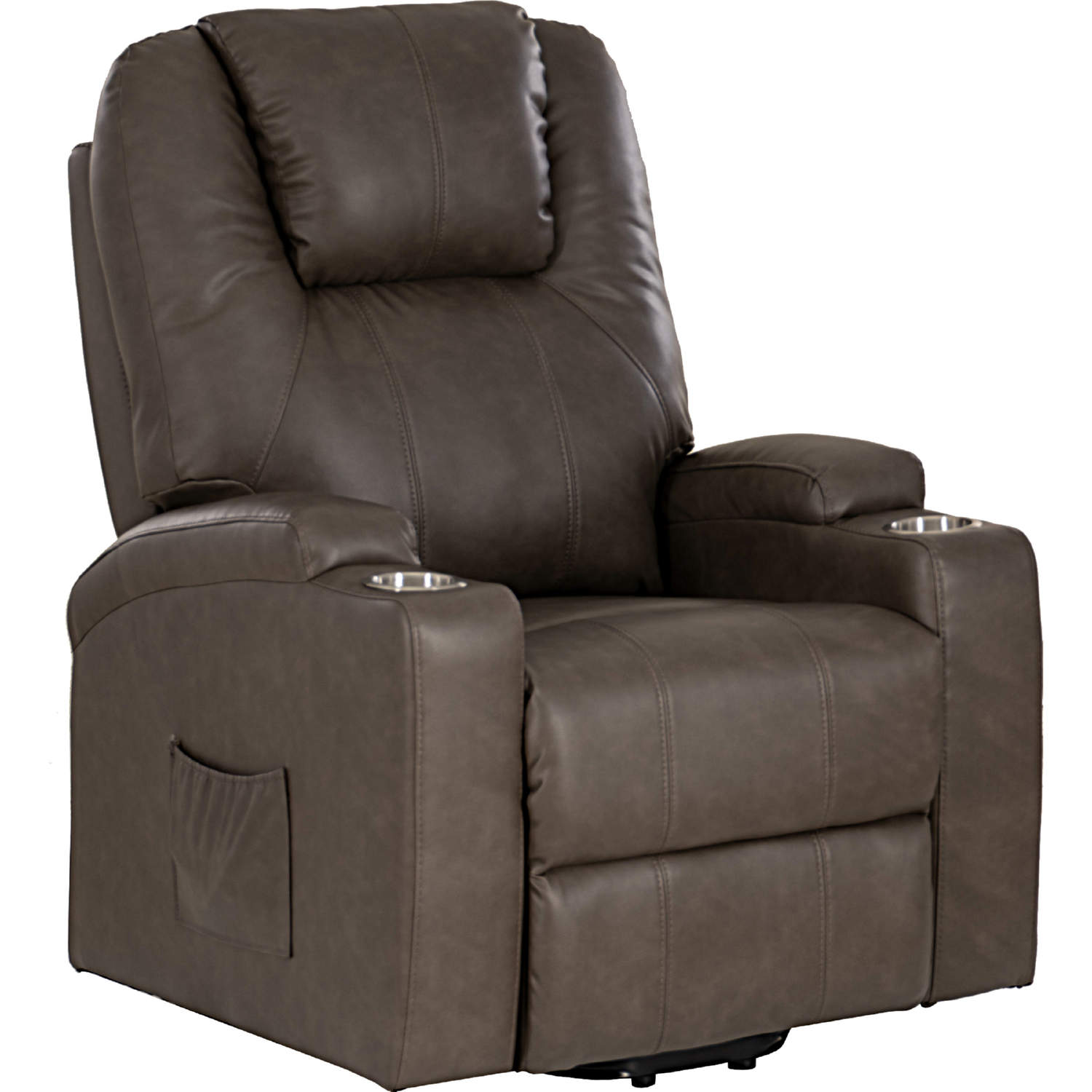 Powell D1536LS23MSHM Peoria Power Lift Recliner in Mushroom