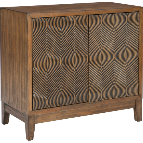 Jennison Accent Cabinet in Brown Finish Wood