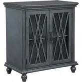 Kelcey 2 Door Cabinet in Grey Wood