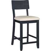 Jorissen Counter Stool in Dark Charcoal