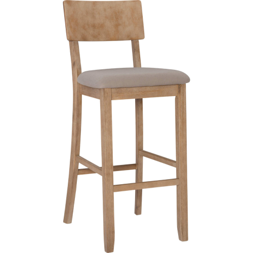 Jorissen Bar Stool in Gray Wash