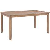 Jorissen 60" Dining Table in Gray Wash Wood
