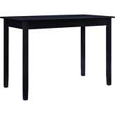 Jorissen 52" Tavern Bar Table in Dark Charcoal