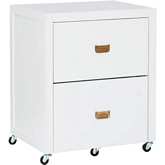Peggy File Cabinet in White
