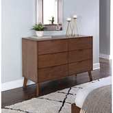 Reid Dresser in Walnut Finish Wood