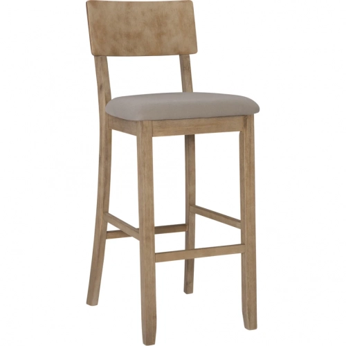 Jordan 30" Bar Stool in Gray Wash Wood
