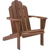 Adirondack Outdoor Chair in Acorn Wood
