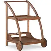 Catalan Outdoor Trolley Cart in Acorn