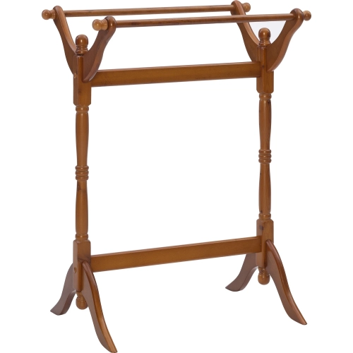 Nostalgic Oak Blanket Rack
