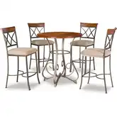 Hamilton 5-Piece Counter Dining Set