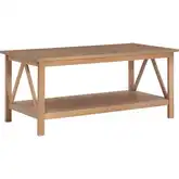 Titian Coffee Table in Driftwood Wood
