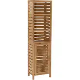 Bracken Tall Cabinet in Natural Finish Bamboo