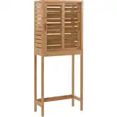 Bracken Space Saver Cabinet in Natural Finish Bamboo