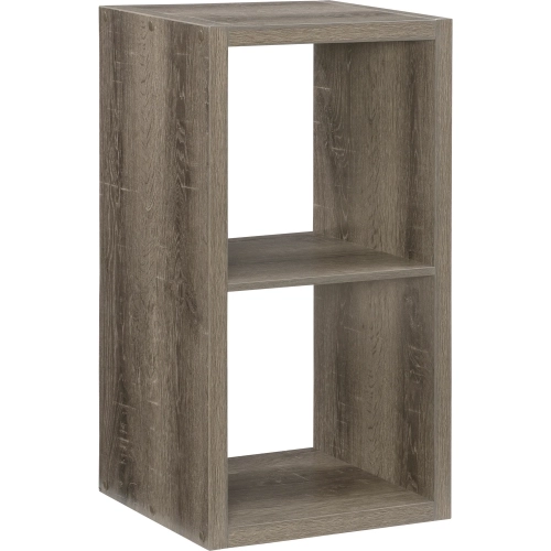Galli 2 Cubby Storage Cabinet in Gray