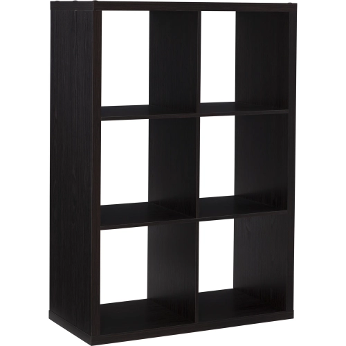 Galli 6 Cubby Storage Cabinet in Espresso