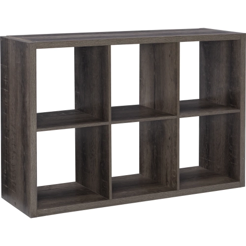 Galli 6 Cubby Storage Cabinet in Gray