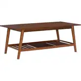 Charlotte Coffee Table in Walnut Wood