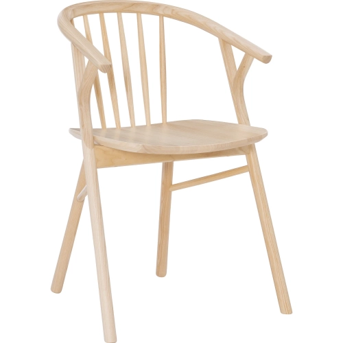 Delmot Dining Chair in Natural Wood