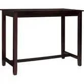 Claridge 36" Counter Height Dining Table in Walnut Wood