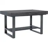 Jubilee 60" Counter Dining Table in Charcoal Gray Wood