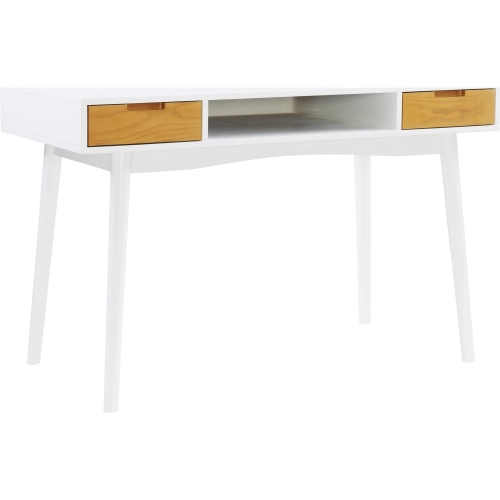 Perry Desk in White Wood
