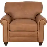 Andrew Accent Arm Chair (Shown in Tan Leather)