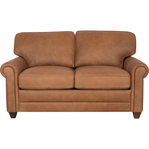 Andrew Loveseat (Shown in Tan Leather)