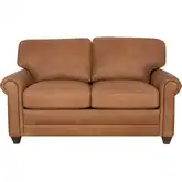 Andrew Loveseat (Shown in Tan Leather)