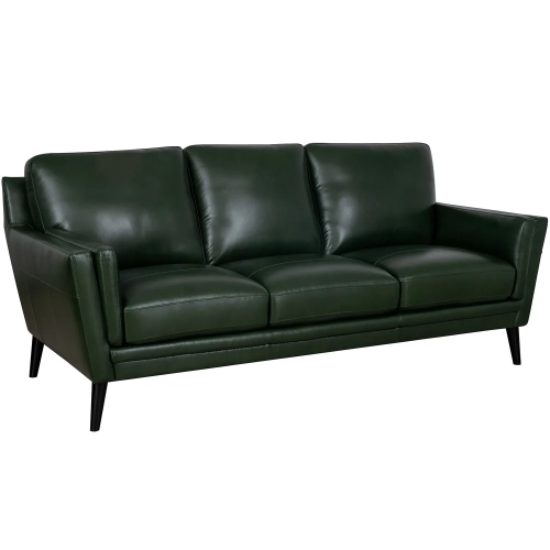 Lauren Sofa (Shown in Bottle Green Top Grain Leather)