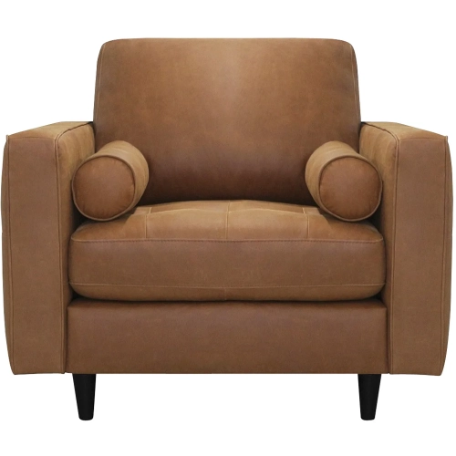 Sabrina Accent Chair (Shown in Tan Top Grain Leather)