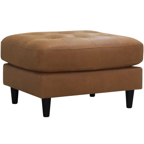 Sabrina Ottoman (Shown in Tan Top Grain Leather)