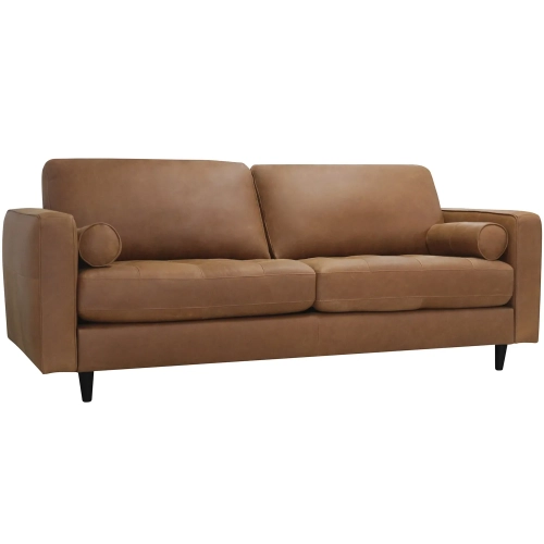 Sabrina Sofa (Shown in Tan Top Grain Leather)