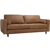 Sabrina Sofa (Shown in Tan Top Grain Leather)