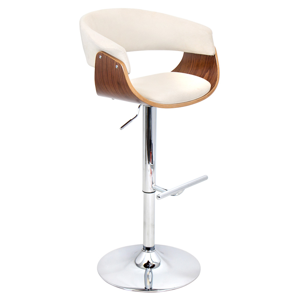Lumisource BS-JY-VMO WL+C Vintage Mod Bar Stool in Cream - Main Image