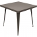 Austin 32" Square Dining Table in Antique Meta