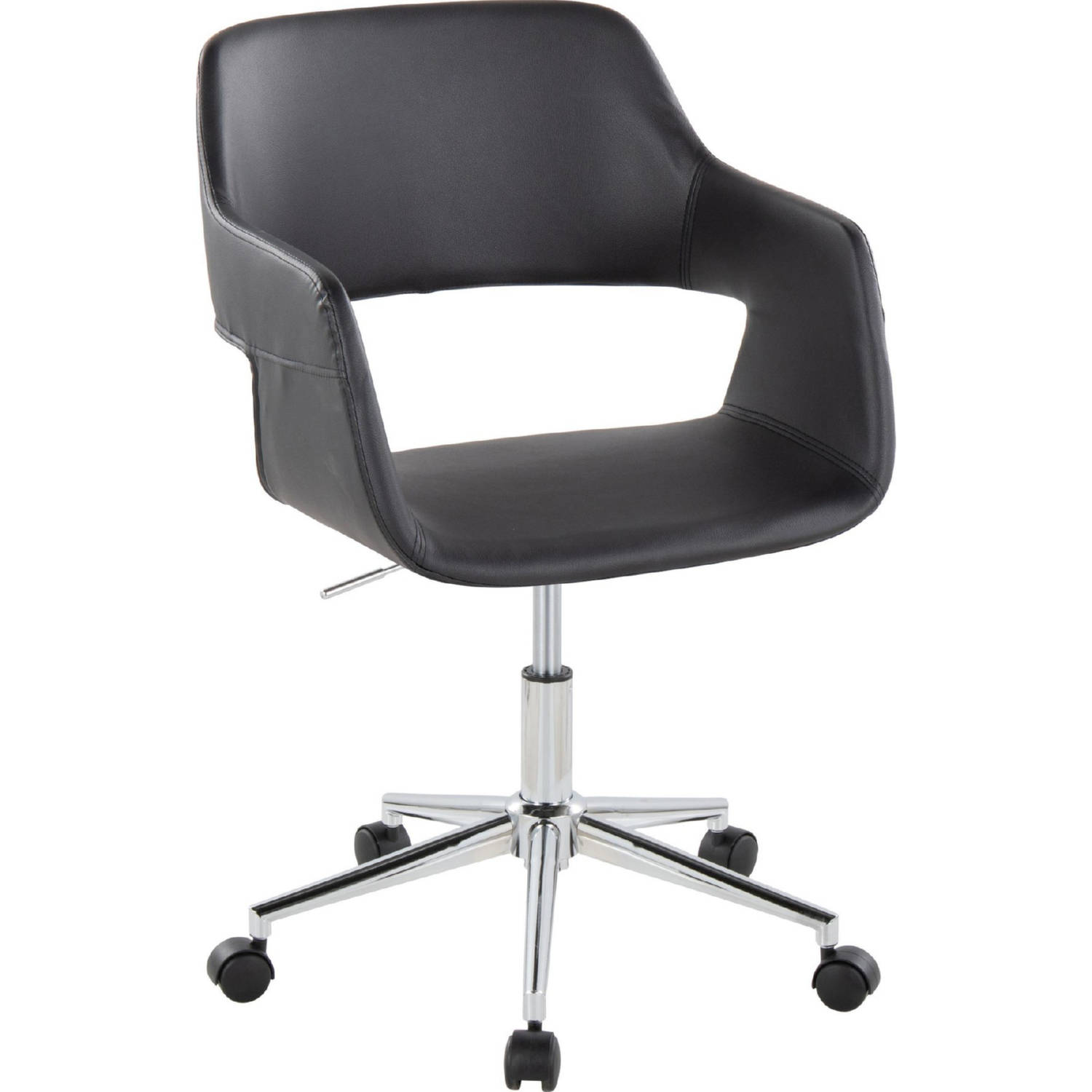 Lumisource OC-MARGPU1 CHRBK1 Margarite Office Task Chair in