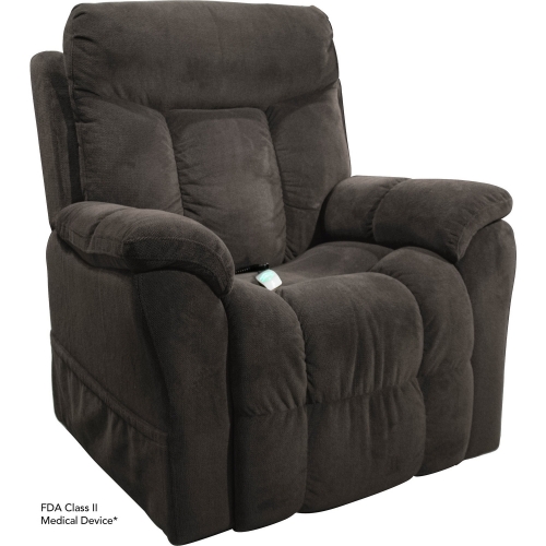 Scarlet Layflat Lift Recliner in Iron Fabric