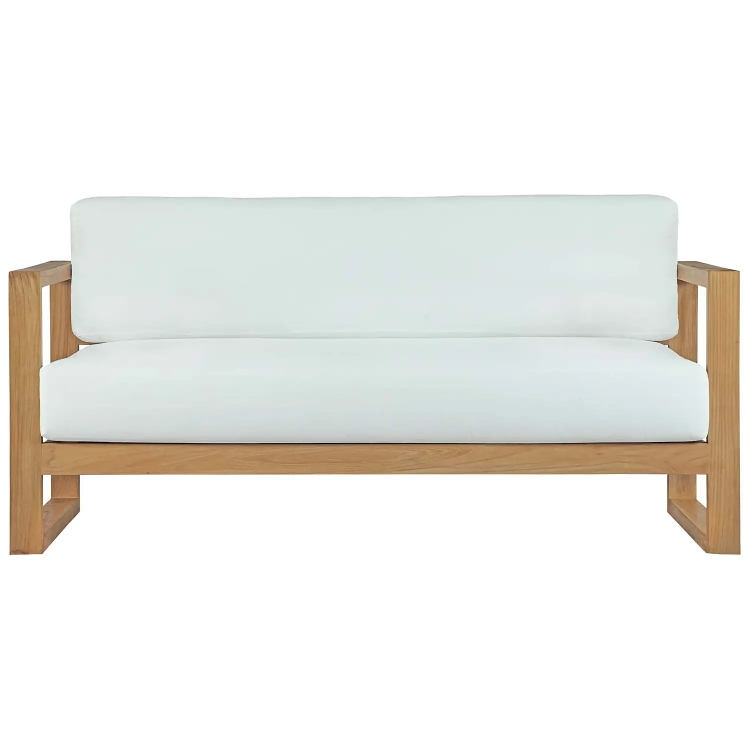 Modway Upland Teak Sofa - Thumbnail 2