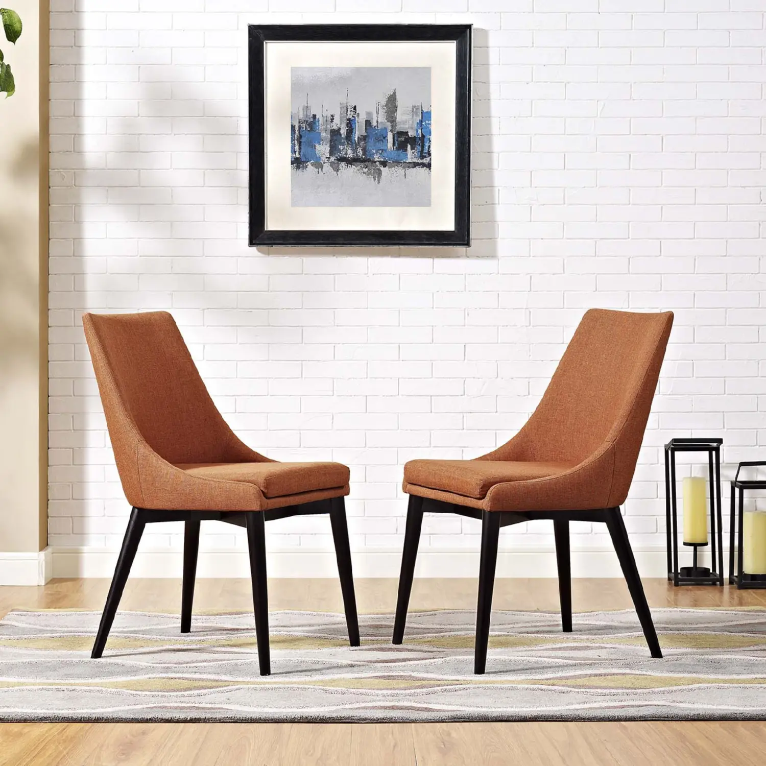 Modway Viscount Fabric Dining Side Chair