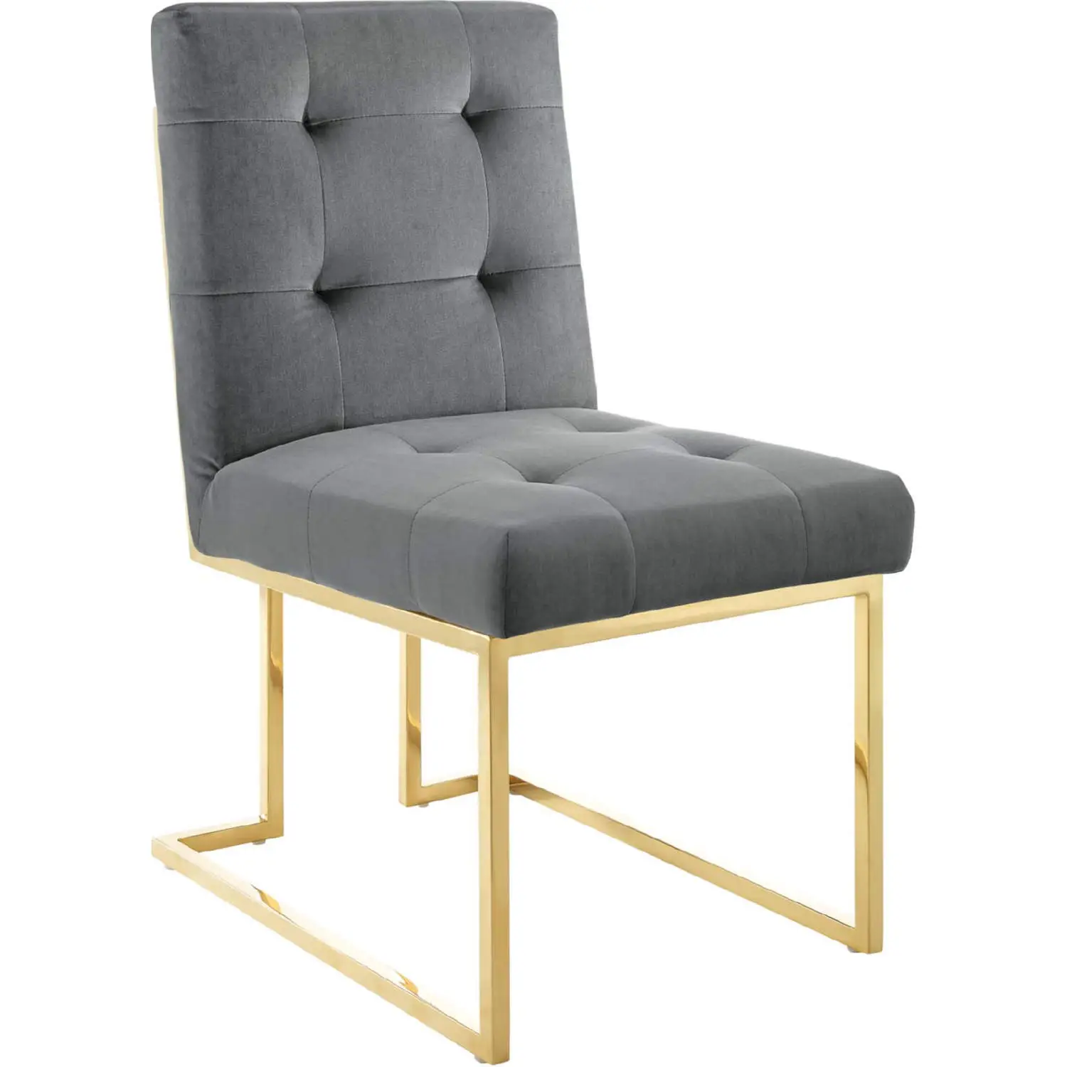 Privy Performance Velvet Dining Chair - Thumbnail 3