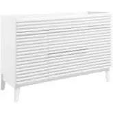 Render 48" Single Sink Bathroom Vanity (Sink Not Included) in White Finish