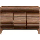 Render 48" Double Sink Bathroom Vanity (Sink Not Included) in Walnut Finish