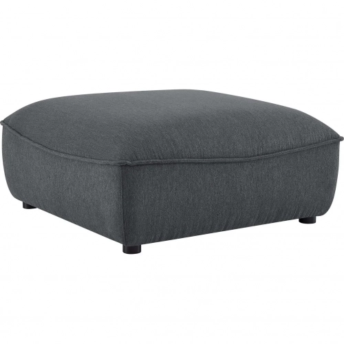 Comprise Ottoman in Charcoal Ottoman