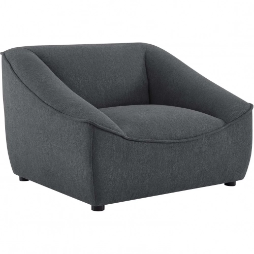 Comprise Arm Chair in Charcoal Accent Chair