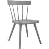 Sutter Dining Chair in Light Gray Wood