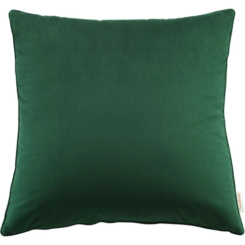 Enhance 24" Throw Pillow in Green Velvet