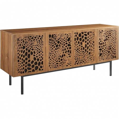 Yosemite 73" TV Stand in Walnut Veneer