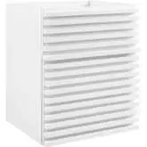 Render 18" Wall Mount Bathroom Vanity (Sink Not Included) in White Finish