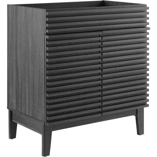 Render 30" Bathroom Vanity (Sink Not Included) in Charcoal Gray Finish